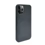 iLike Apple iPhone 12 Pro Max Silikoninis plastikinis dėklas Eco Print dizainas Juodas