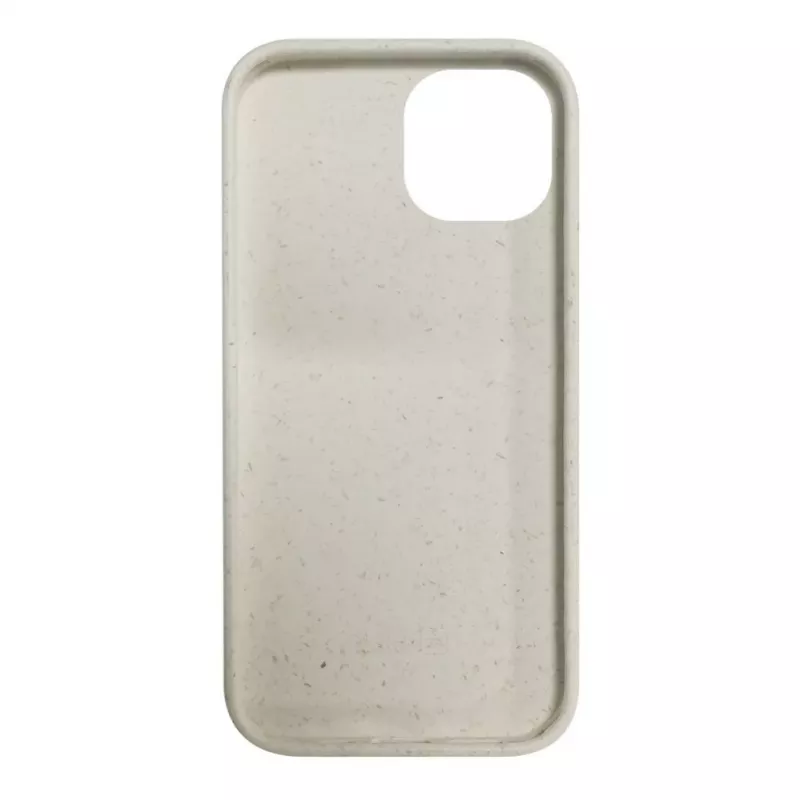 iLike Apple iPhone 13 Silikoninis plastikinis dėklas Eco Print dizainas Baltas