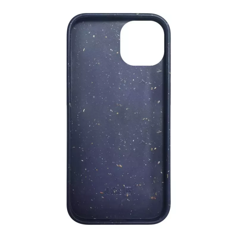 iLike Apple iPhone 13 Silikoninis plastikinis dėklas Eco Print dizainas mėlynas