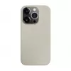 iLike Apple iPhone 13 Pro Silicone Plastic Case Eco Print Design White