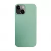 iLike Apple iPhone 14 Silikoninis plastikinis dėklas Eco Print dizainas Flower Green