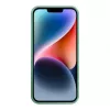 iLike Apple iPhone 14 Silikoninis plastikinis dėklas Eco Print dizainas Flower Green