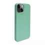iLike Apple iPhone 14 Silikoninis plastikinis dėklas Eco Print dizainas Flower Green
