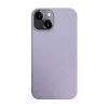 iLike Apple iPhone 14 Silikoninis plastikinis dėklas Eco Print dizainas Gėlė Violetinė