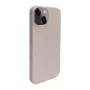 iLike Apple iPhone 14 Silikoninis plastikinis dėklas Eco Print dizainas smėlio spalvos