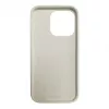 iLike Apple iPhone 14 Pro Max Silicone Plastic Case Eco Print Design White