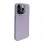 iLike Apple iPhone 14 Pro Max Silikoninis Plastikinis Dėklas Eco Print Dizainas Gėlė Violetinė