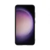iLike Samsung Galaxy S23 plastikinės odos galinis dangtelis juodas