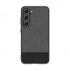 iLike Samsung Galaxy S23 Plus Plastic Leather Back Cover Gray