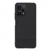 iLike Xiaomi Redmi Note 12 / Poco X5 Plastikinės Odos Nugarėlės Dangtelis Juodas