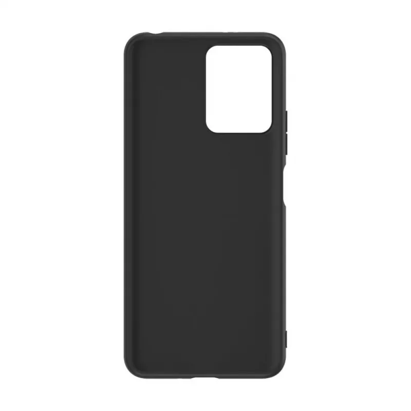 iLike Xiaomi Redmi Note 12 / Poco X5 Plastikinės Odos Nugarėlės Dangtelis Juodas