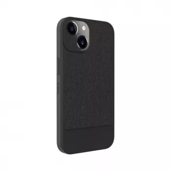 iLike Apple iPhone 14 plastikinės odos galinis dangtelis juodas
