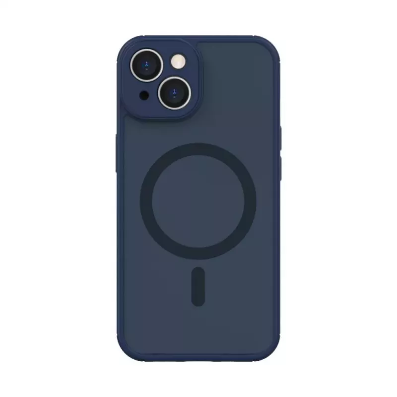 Evelatus Apple iPhone 14 Hybrid Case su MagSafe ir fotoaparato apsauga PC+TPU mėlyna