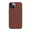 Evelatus Apple iPhone 14 Genuine Leather Case with MagSafe Brown