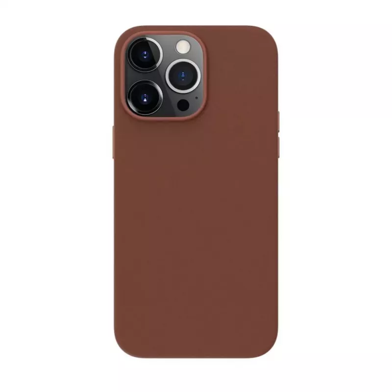 Evelatus Apple iPhone 14 Pro Max Genuine Leather Case with MagSafe Brown