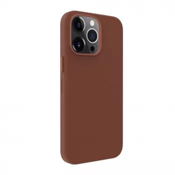 Evelatus Apple iPhone 14 Pro Max Genuine Leather Case with MagSafe Brown
