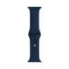 Evelatus Apple Watch 38/40/41mm Silicone Loop Watch Straps (110mm S/M) Blue