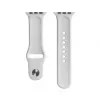 Evelatus Apple Watch 38/40/41mm Silicone Loop Watch Strap (110mm S/M) White