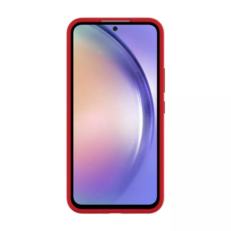 Evelatus Samsung Galaxy A54 Premium Soft Touch Silicone Case Red
