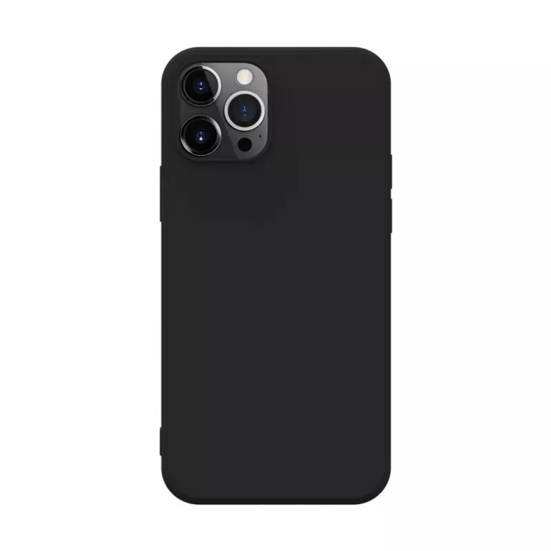 iLike Apple iPhone 12 Pro Max Nano Silicone Case Black