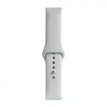 Evelatus Watch 22mm Silicone Loop Watch Strap (S/M 110mm) Gray