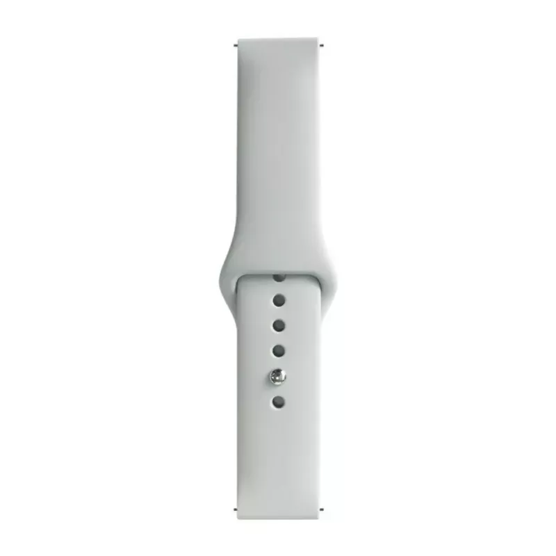 Evelatus Watch 22mm Silicone Loop Watch Strap (S/M 110mm) Gray