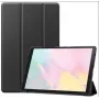 Evelatus Galaxy Tab A7 10.4 (2022) Folio Case su imitaciniu mikropluošto vidumi - Juoda
