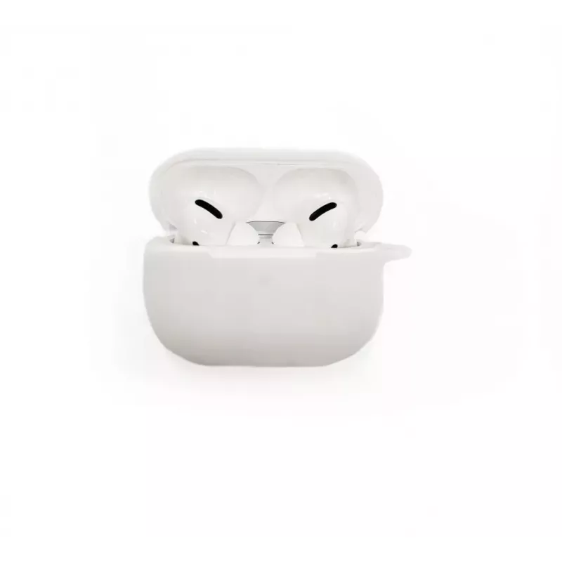 Evelatus Apple AirPods Pro 2 Silikoninis Dėklas Baltas