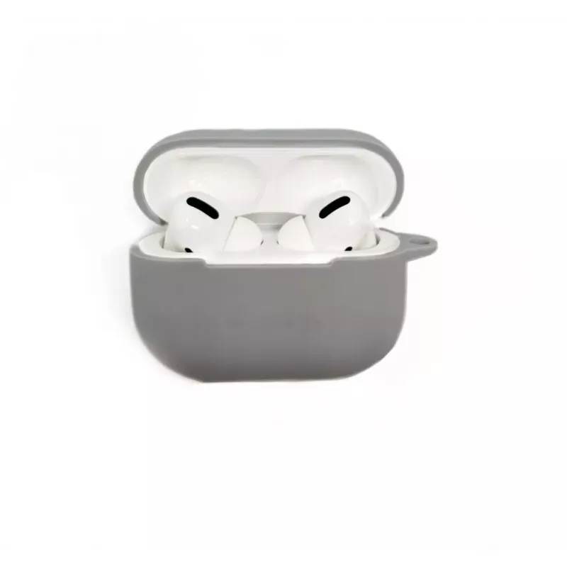 Evelatus Apple AirPods Pro 2 Silikoninis Dėklas Sidabrinis
