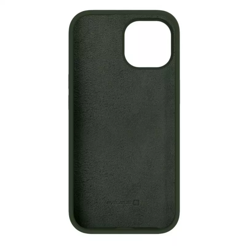 Evelatus Apple iPhone 15 Premium Soft Touch Silicone Case Dark Olive
