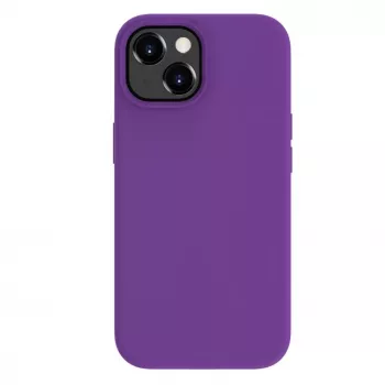 Evelatus Apple iPhone 15 Plus Premium Soft Touch Silicone Case Deep Purple