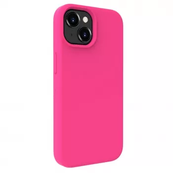 Evelatus Apple iPhone 15 Plus Premium Soft Touch Silicone Case Pink