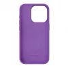 Evelatus Apple iPhone 15 Pro Premium Soft Touch Silicone Case Deep Purple
