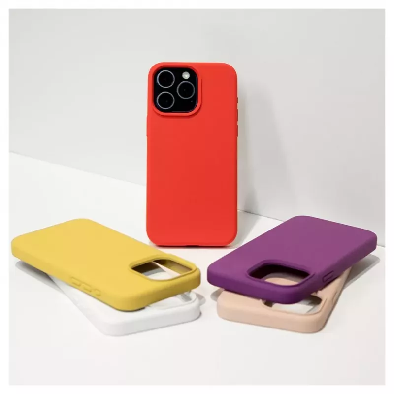 Evelatus Apple iPhone 15 Pro Premium Soft Touch Silicone Case White