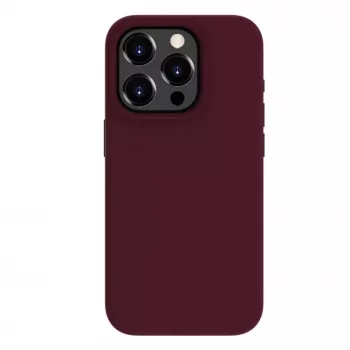 Evelatus Apple iPhone 15 Pro Premium Soft Touch Silicone Case Midnight Blue