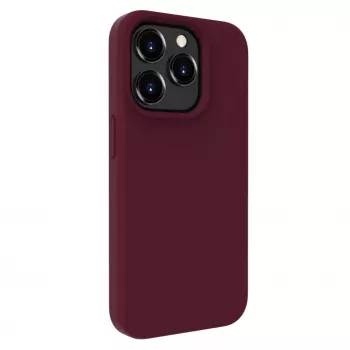 Evelatus Apple iPhone 15 Pro Premium Soft Touch Silicone Case Midnight Blue