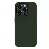 Evelatus Apple iPhone 15 Pro Max Premium Soft Touch Silicone Case Dark Olive