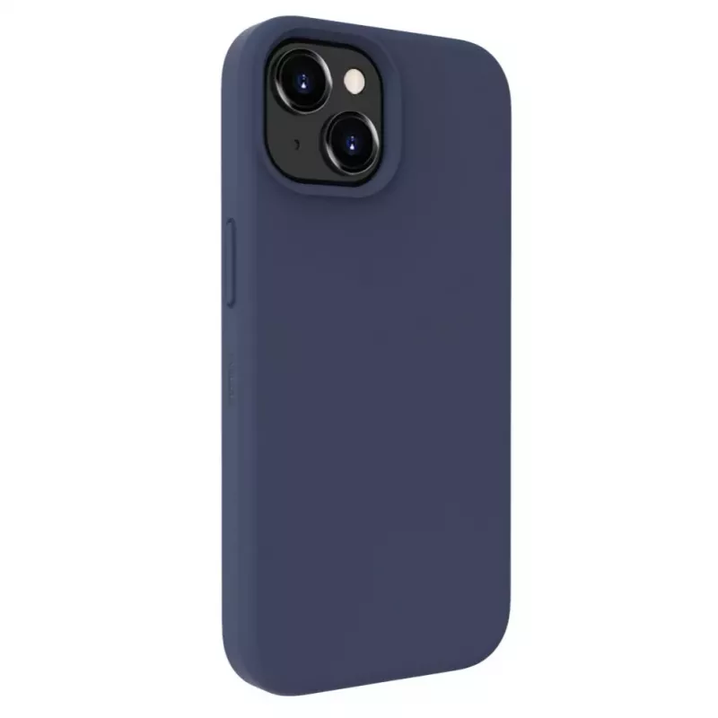 Evelatus Apple iPhone 15 Premium MagSafe Soft Touch Silicone Case Midnight Blue
