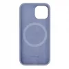 Evelatus Apple iPhone 15 Premium Magsafe Soft Touch Silicone Case Lavender Gray