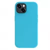 Evelatus Apple iPhone 15 Premium Magsafe Soft Touch Silicone Case Cyan Blue