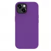 Evelatus Apple iPhone 15 Plus Premium MagSafe Soft Touch Silicone Case Deep Purple