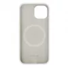 Evelatus Apple iPhone 15 Plus Premium Magsafe Soft Touch Silicone Case White