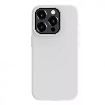 Evelatus Apple iPhone 15 Pro Premium Magsafe Soft Touch Silicone Case White