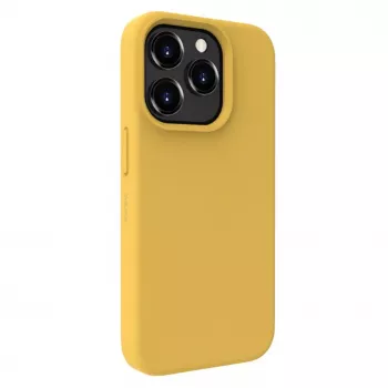Evelatus Apple iPhone 15 Pro Premium MagSafe Soft Touch Silicone Case Gold