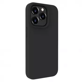 Evelatus Apple iPhone 15 Pro Max Premium MagSafe Soft Touch Silicone Case Black