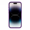 Evelatus Apple iPhone 15 Pro Max Premium MagSafe Soft Touch Silicone Case Deep Purple