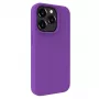 Evelatus Apple iPhone 15 Pro Max Premium MagSafe Soft Touch Silicone Case Deep Purple