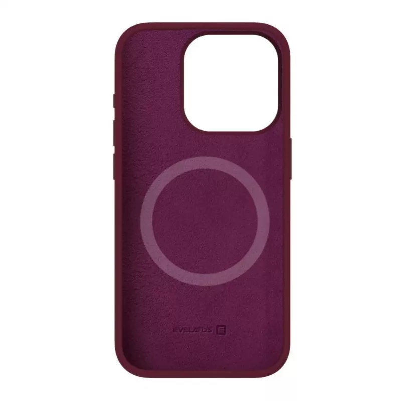 Evelatus Apple iPhone 15 Pro Max Premium MagSafe Soft Touch Silicone Case Black