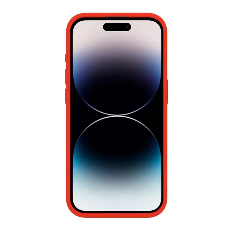 Evelatus Apple iPhone 15 Pro Max Premium MagSafe Soft Touch Silicone Case Red
