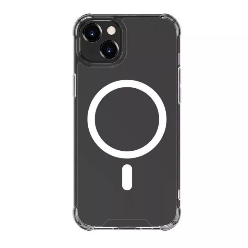 Evelatus Apple iPhone 15 apsauginis dėklas su MagSafe, permatomas